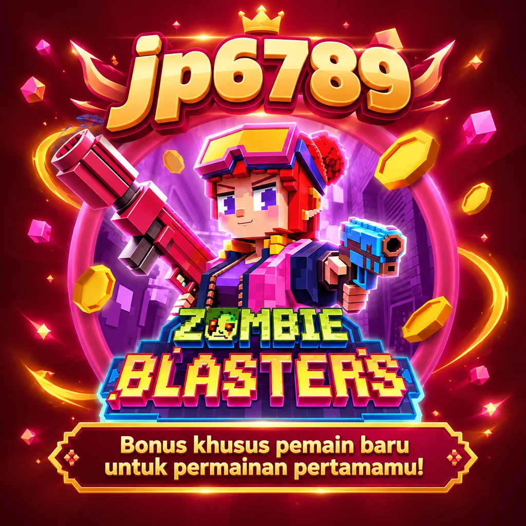 jp6789 · Zombie Blaster · Tampilan permainan
